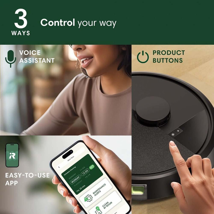 robot aspirateur roomba 105 station de vidage automatique