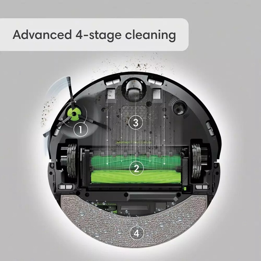 robot roomba combo j9 station de réception autoempty