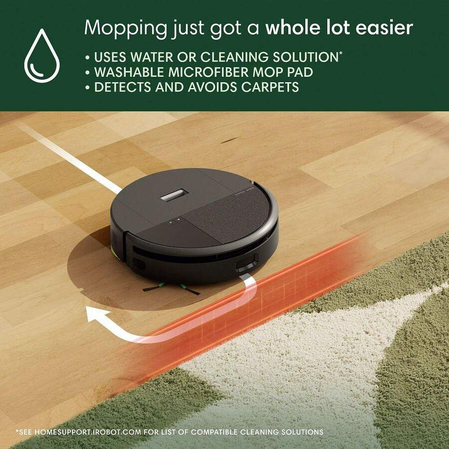 robot combiné roomba 205 dustcompactor