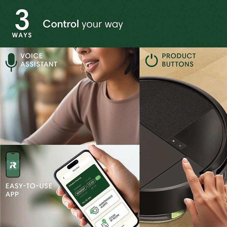 robot combiné roomba 205 dustcompactor