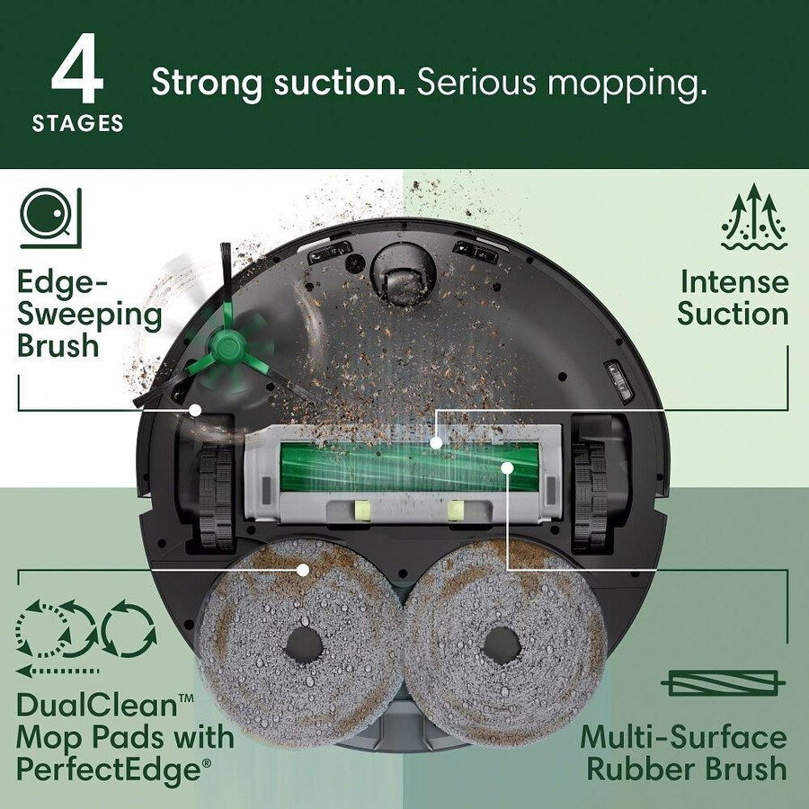 robot roomba plus 505 combo station daccueil autowash