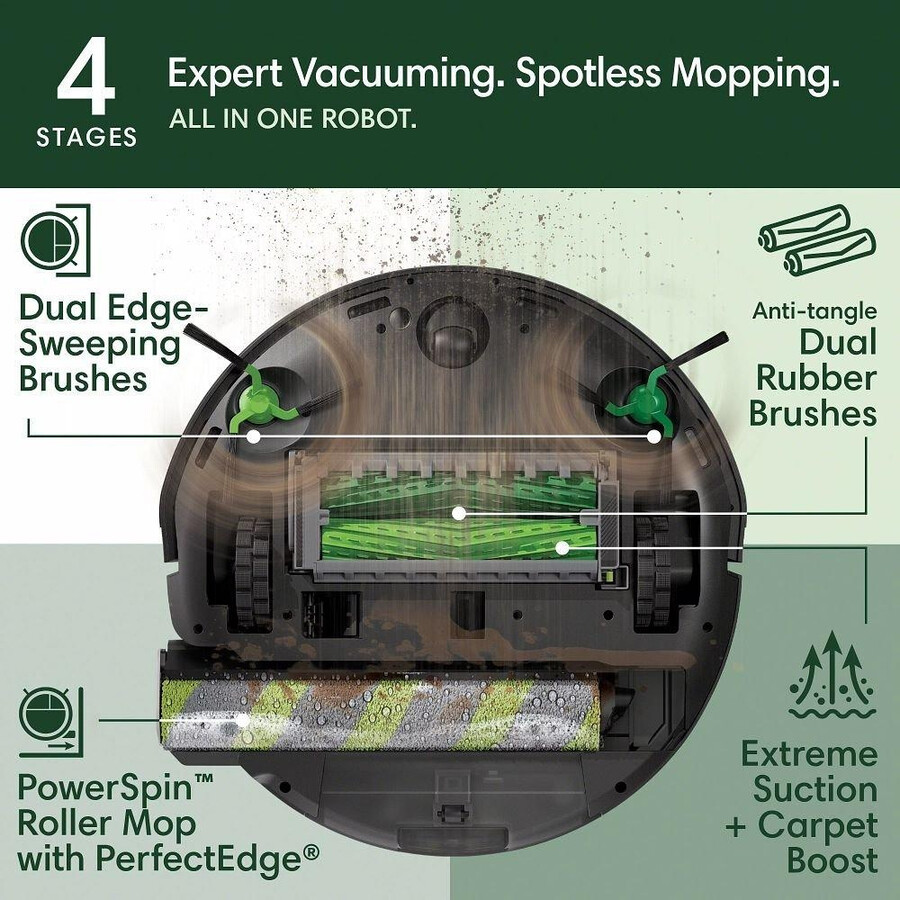 robot roomba max 705 combo station daccueil autowash