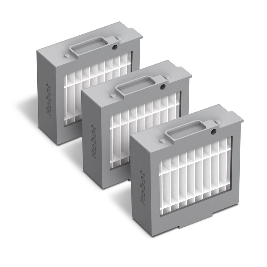lot de 3 filtres de rechange pour robots aspirateurs roomba mac 705 et roomba plus 504.
